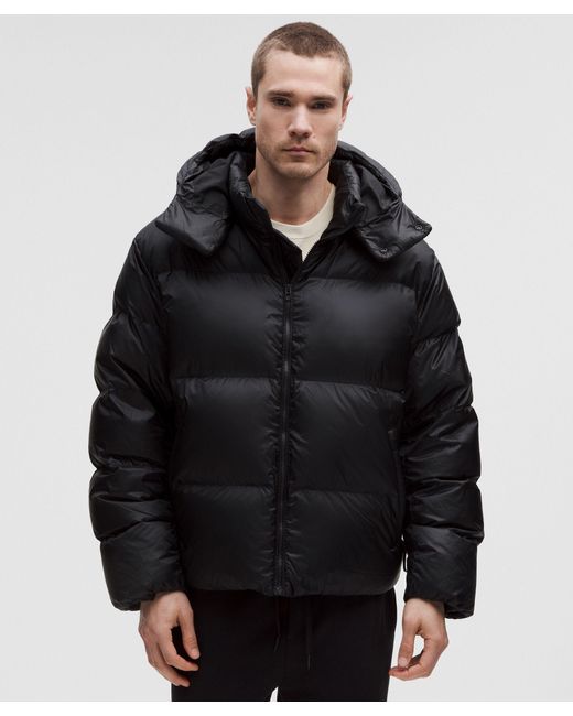 lululemon athletica Black Always Down Puffer Jacket for men