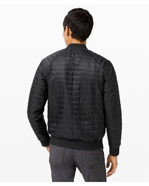 lululemon athletica Switch Over Bomber Jacket - Color Black - Size M for men