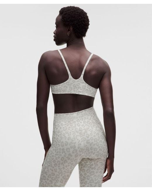 lululemon athletica Multicolor – Wunder Train Strappy Racer Sports Bra Light Support, A/B Cup – – Size 14