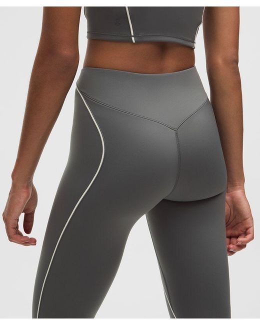 lululemon athletica White – Ultralu Contour-Seam High-Rise Tight Leggings – – Size 4