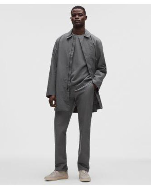 lululemon athletica Gray – Slacker Classic-Straight Trousers 32L – – Size 12 for men