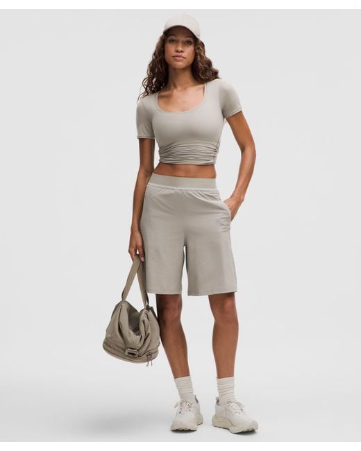 lululemon athletica Natural Swift Relaxed Short 9"