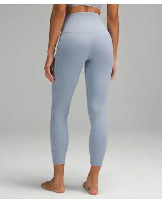 lululemon athletica Blue Align High-Rise Leggings With Pockets 25"