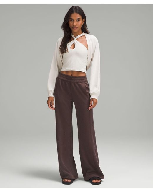 lululemon athletica Groove High-rise Flared Pants With Pockets