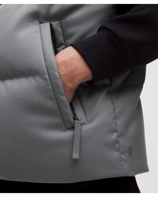 lululemon athletica Gray – Always Down Puffer Vest Tech Canvas – – Size Large for men