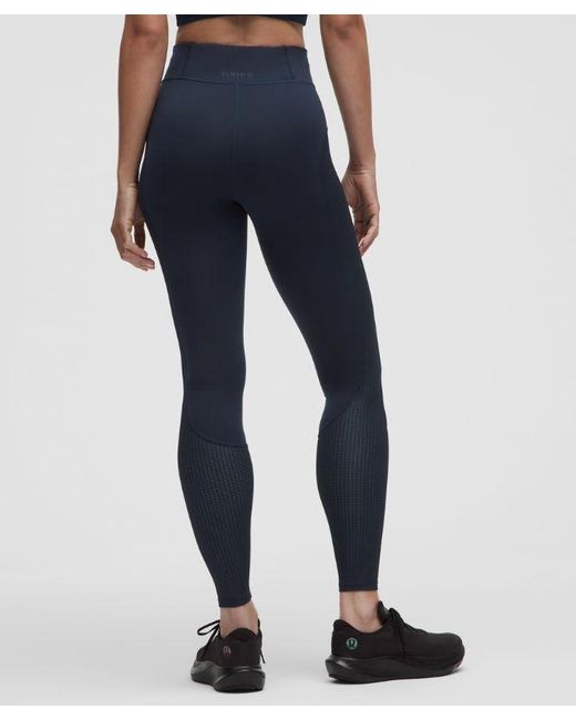 lululemon athletica Blue – -Panelled High-Rise Tight Leggings Slnsh Collection – 28" – – Size 16