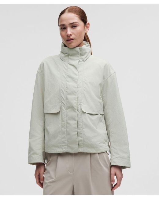 lululemon athletica Gray – Always Effortless Jacket Evolve – – Size Large