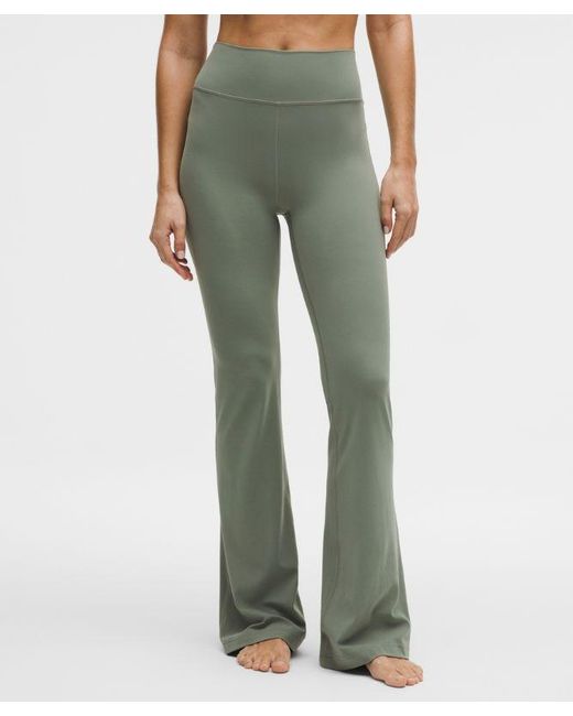 lululemon athletica Green Groove Nulu High-Rise Flared Pant