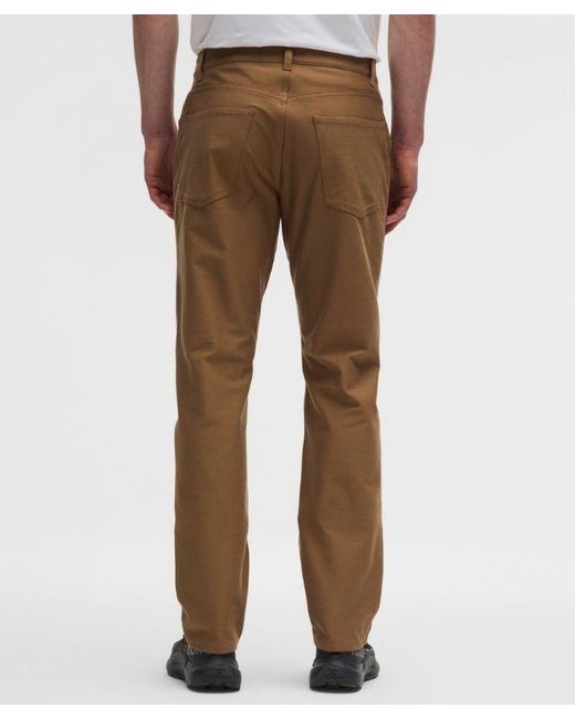 lululemon athletica Black – Easyfive Classic-Straight Trousers 30L – /Khaki – Size 12 for men
