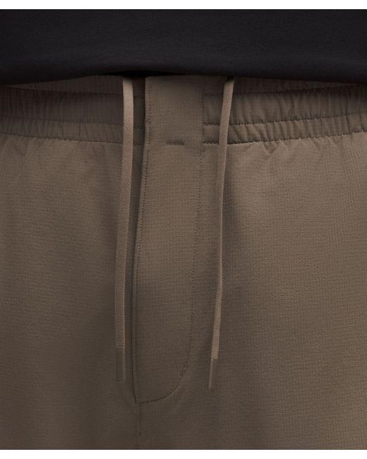 lululemon athletica Black Zero Tucks Relaxed-Fit Short 8" for men