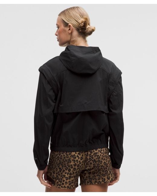 lululemon athletica Black Transformable Windbreaker