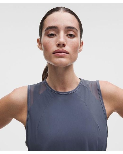 lululemon athletica Blue – Sculpt Tank Top – – Size 4