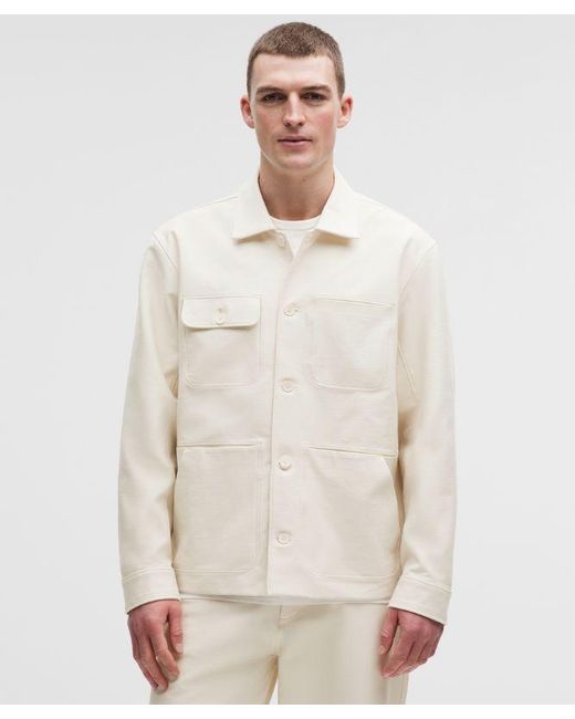 lululemon athletica Natural – Utilitech Twill Chore Coat – – Size Large for men