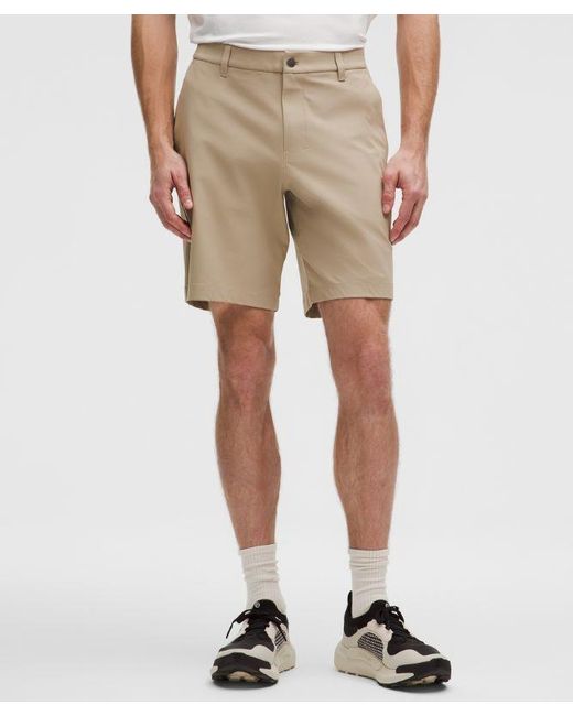 lululemon athletica Natural Abc Classic-Fit Short 9" for men