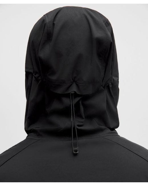 lululemon athletica Black Fast And Free Packable Jacket for men