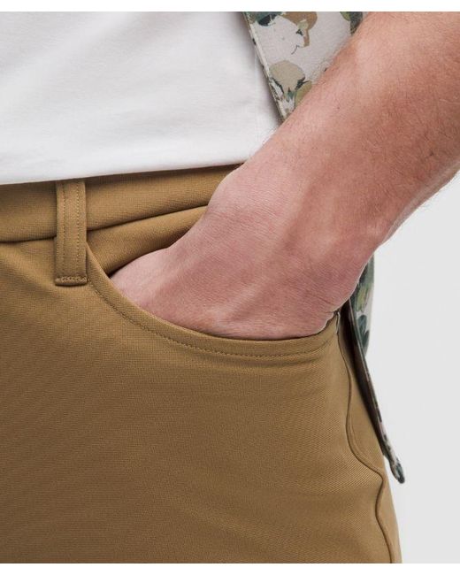 lululemon athletica Multicolor Abc Slim-fit Trousers Warpstreme - 37" - Color Brown - Size 31 for men