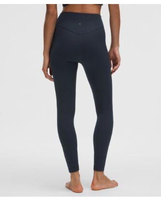 lululemon athletica Blue – Wunder Under Luxtreme High-Rise Tight Leggings – 25" – – Size 4
