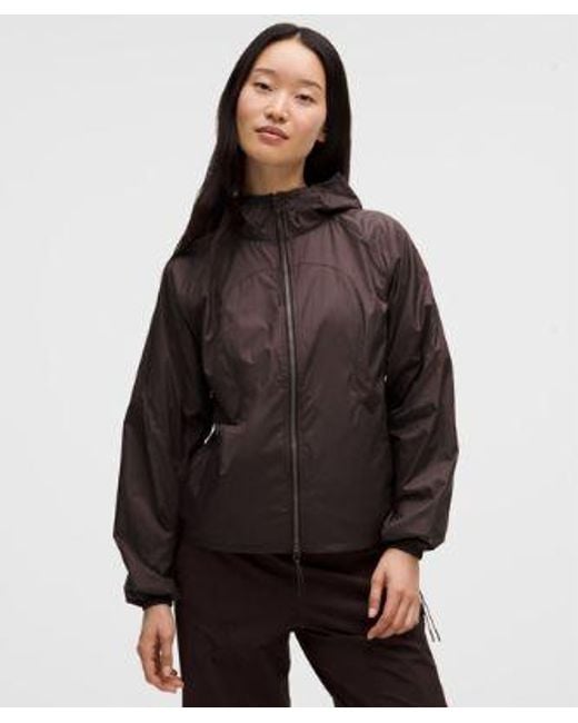lululemon athletica Brown – Lightweight Windbreaker Jacket Slnsh Collection – – Size Large