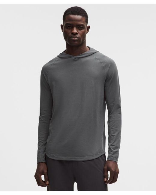 lululemon athletica Gray License To Train Hoodie for men