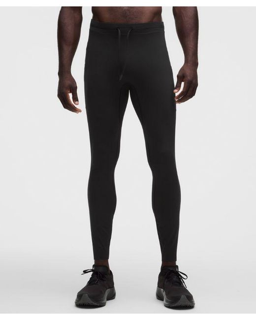 lululemon athletica Black – Fast And Free Tights Design – 28" – – Size Large for men