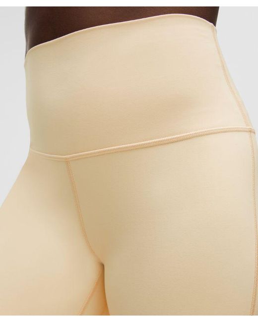 lululemon athletica Natural – Align High-Rise Shorts – 6" – – Size 4
