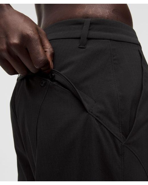 lululemon athletica Black Ripstop Mid-Rise Utility Pants Slnsh Collection