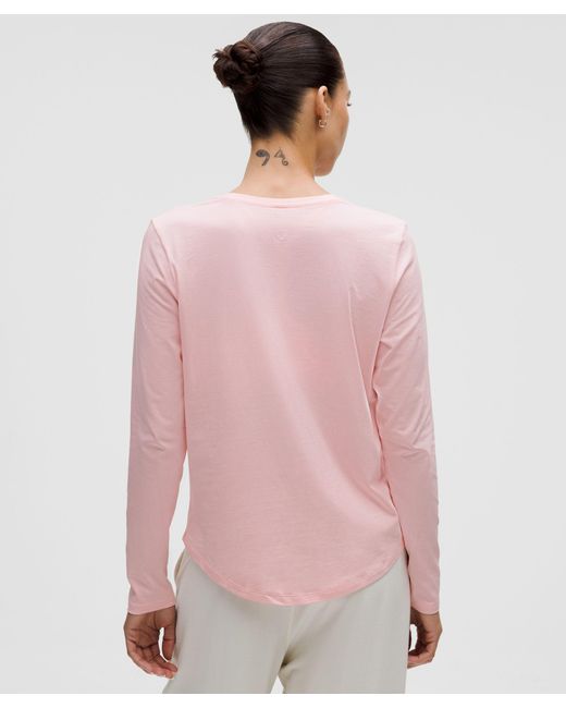 lululemon athletica Pink Love Long-Sleeve Shirt