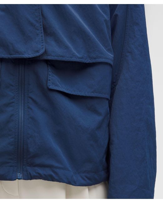 lululemon athletica Blue – Always Effortless Classic-Fit Jacket – – Size 4