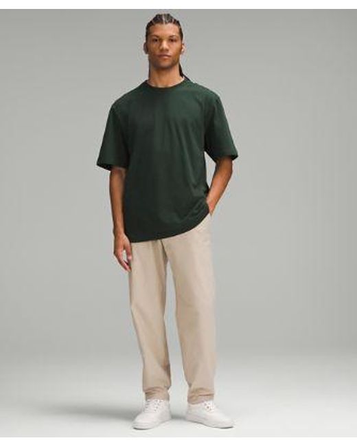 lululemon athletica Green – Heavyweight Jersey T-Shirt – – for men