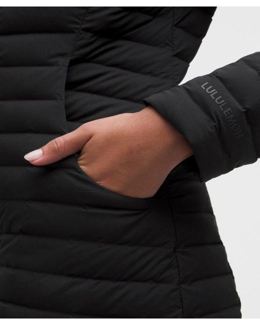 lululemon athletica Pack It Down Long Jacket - Color Black - Size 0