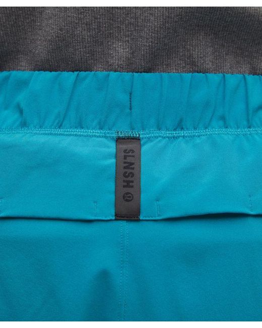lululemon athletica Blue – Swift Lightweight Linerless Shorts Slnsh Collection – 6" – – Size Large for men