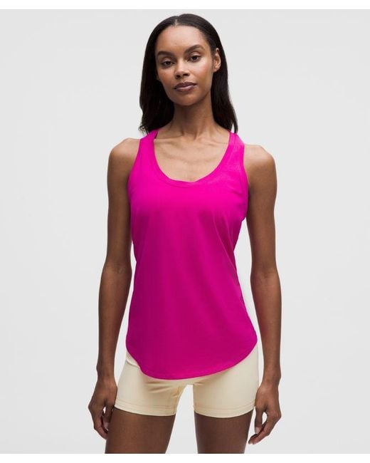 lululemon athletica Pink – Love Tank Top – – Size 4