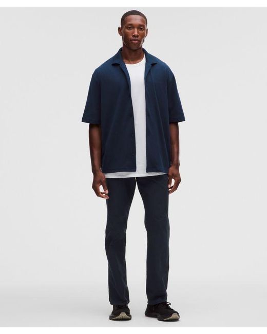 lululemon athletica Blue – Easyfive Classic-Straight Trousers 32L Light – – Size 4 for men