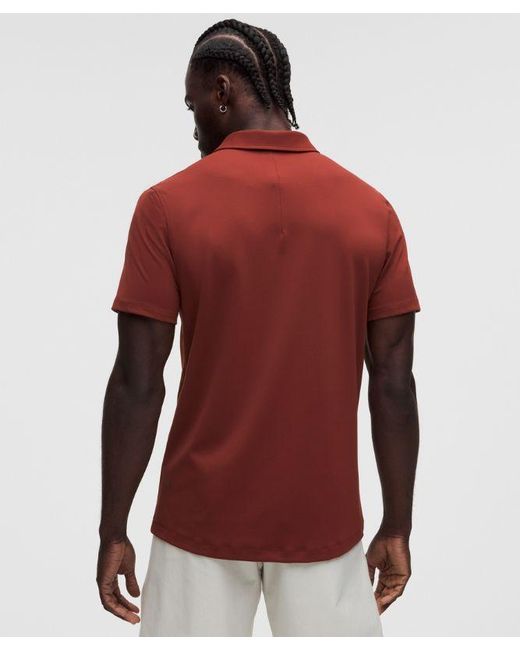 lululemon athletica Red Showzero Slim-Fit Polo Shirt for men