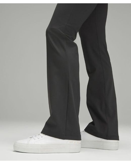 lululemon athletica Black Smooth Fit Pull-on High-rise Pants Tall