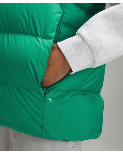 lululemon athletica Green – 'Wunder Puff Vest – – for men