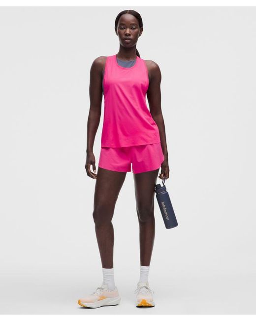 lululemon athletica Pink Fast And Free Singlet