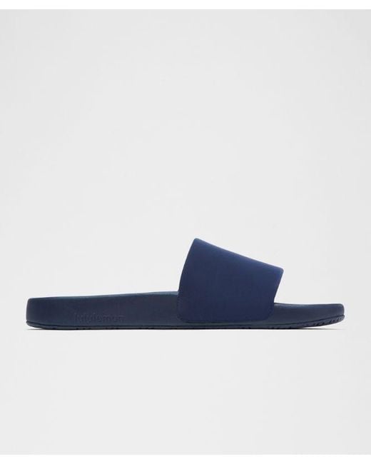 lululemon athletica Blue Restfeel Slide for men