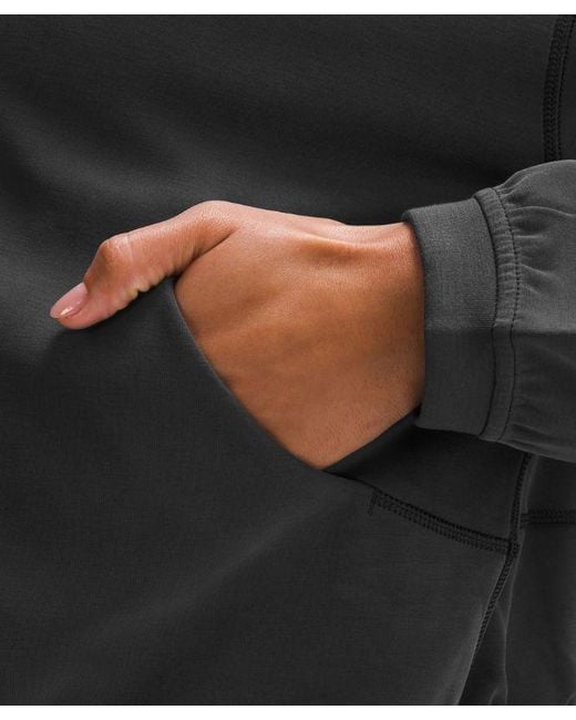 lululemon athletica Gray – Softstreme Full-Zip Hoodie – – Size 4