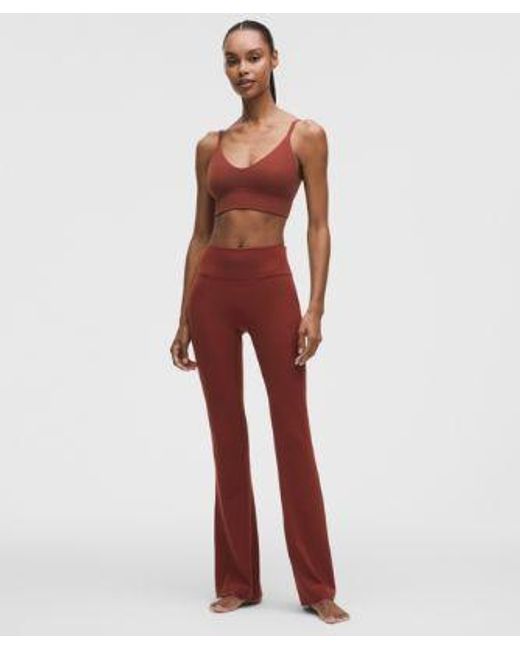 lululemon athletica – Groove Nulu High-Rise Flared Pants Short – Size 4