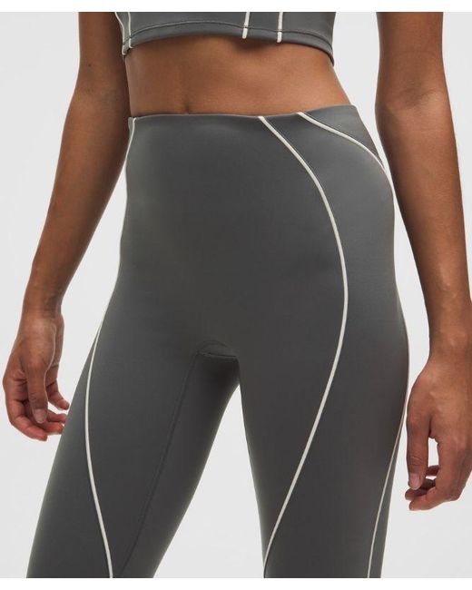 lululemon athletica White – Ultralu Contour-Seam High-Rise Tight Leggings – – Size 4