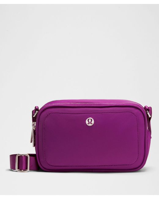 lululemon Crossbody Camera Bag 2L in Purple | Lyst