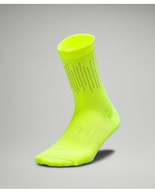 lululemon athletica Yellow – Power Stride Crew Socks Reflective – /Neon –