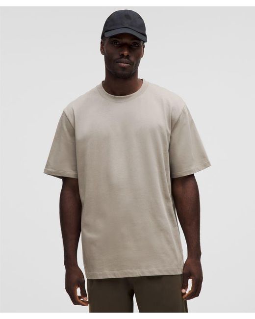 lululemon athletica Natural – Heavyweight Jersey T-Shirt – /Khaki – Size Small for men