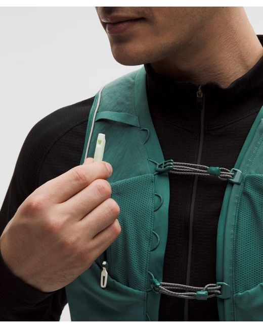 lululemon athletica Green – Fast And Free Trail Running Vest – – Size Medium/Large for men