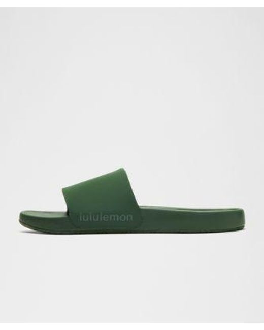 lululemon athletica Green – Restfeel Slides – – Size 14 for men