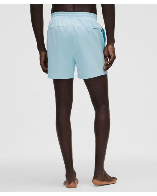 lululemon athletica White – Swim Shorts Lined – 5" – – Size Small for men