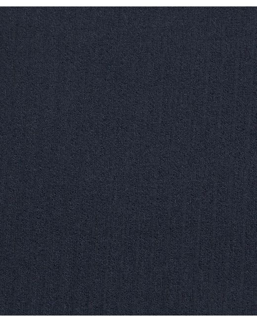 lululemon athletica Blue All It Takes Ribbed Nulu Long-Sleeve Shirt