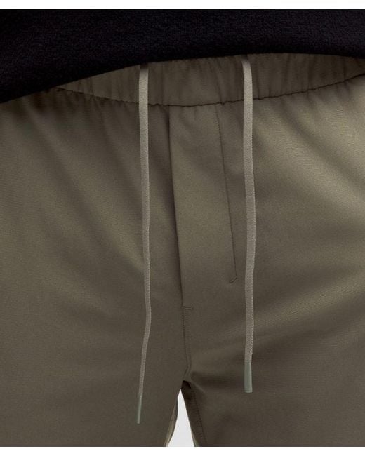 lululemon athletica Black Abc Warpstreme Slim-Fit Pull-On Pant for men