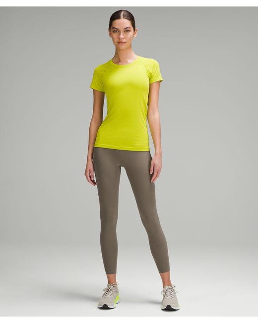 lululemon athletica Brown Fast And Free High-Rise Leggings 25" 5 Pocket